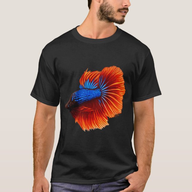 Camiseta Modo de pesca de surf Pescador de água salgada Pes (Frente)