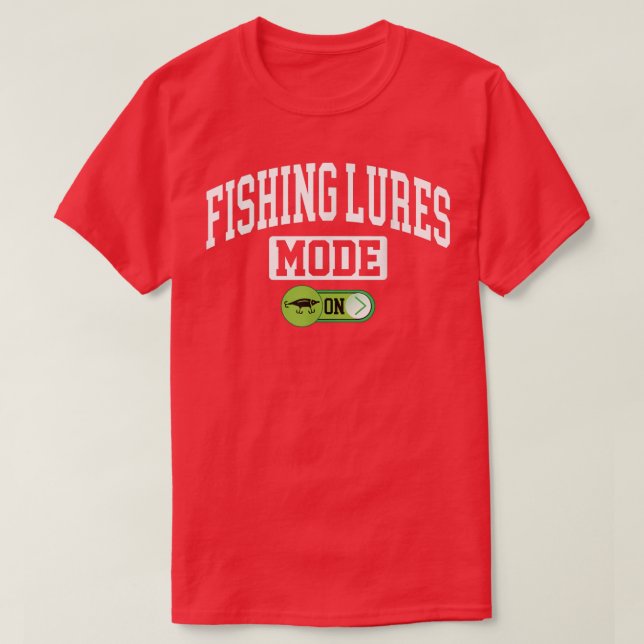 Camiseta Modo de pesca emFunny Angeling Lover FishKeep (Frente do Design)