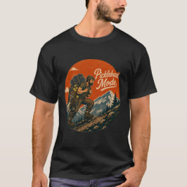 Camiseta Modo de Pickleball Aventura Esportiva Vintage
