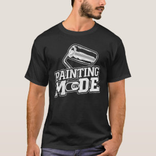 Camiseta Modo de pintura do decorador do House Painter Ativ