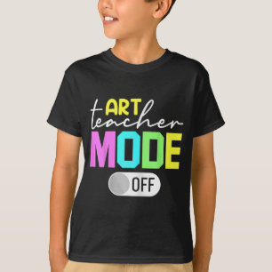 Camiseta Modo de professor desligado