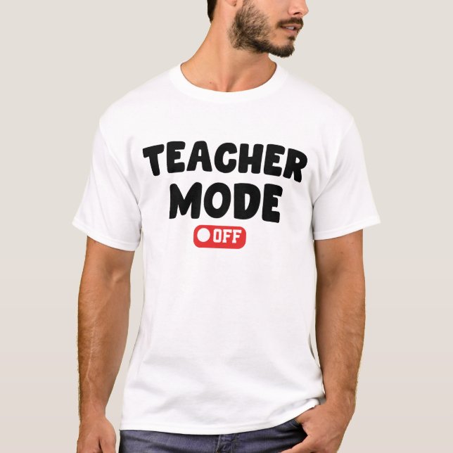 Camiseta Modo de Professora do Trendy Desing , Ditos Engraç (Frente)