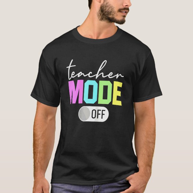 Camiseta Modo De Professora Fim Do Ano Olá Verão (Frente)