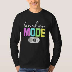 Camiseta Modo De Professora Fim Do Ano Olá Verão
