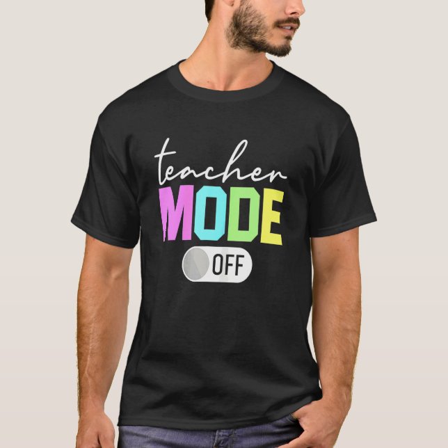 Camiseta Modo De Professora Fim Do Ano Olá Verão (Frente)