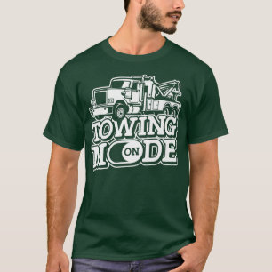Camiseta Modo de reboque ativado - Disparo de recuperação d