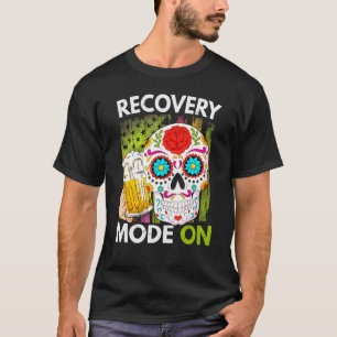 Camiseta Modo De Recuperação Em Cinco Figuras Do Partido Ma