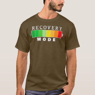 Camiseta Modo De Recuperação Em Obter Bem Em Breve Poste Ci