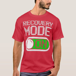 Camiseta Modo de recuperação em obter um presente de lesões