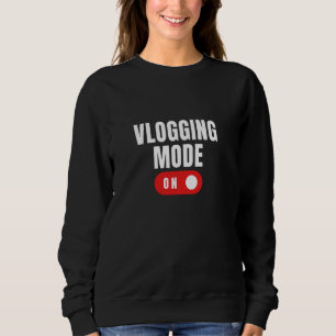 Camiseta MODO DE REGISTRO NO Funny Content Creator Vlog Soc