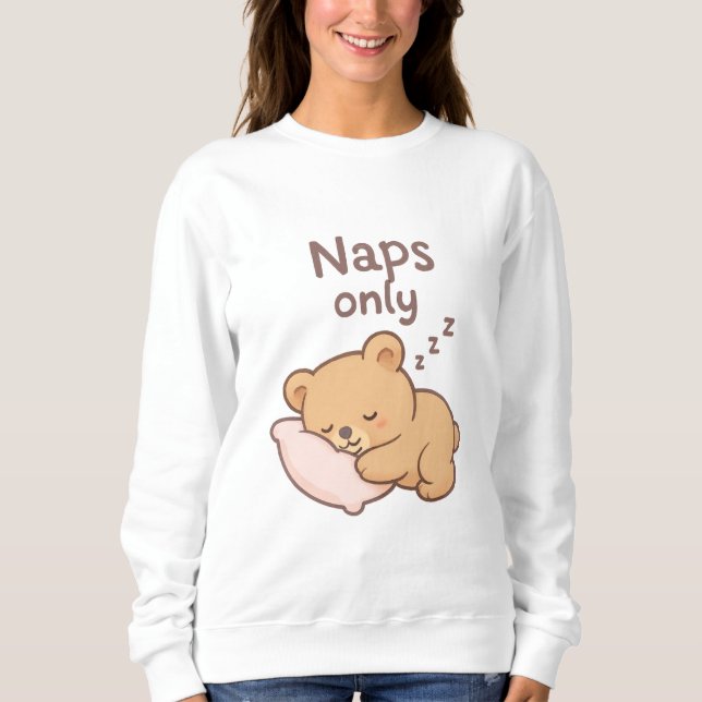Camiseta Modo de Relaxação: Somente Naps (Frente)