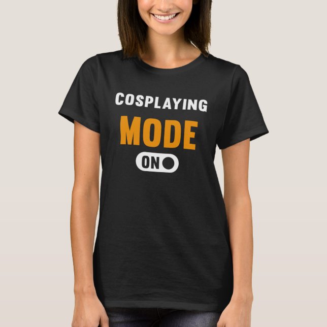 Camiseta Modo de reprodução ativado (Frente)