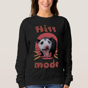 Camiseta Modo de Sibilo Possum Divertido Animal Caótico