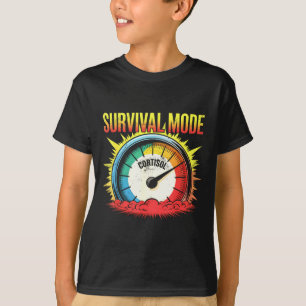 Camiseta modo de sobrevivência cortisol estresse humor cort