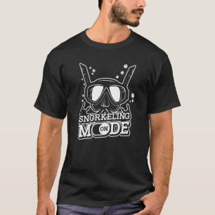 Camiseta Modo De Sronkeling No Mergulhador Do Mergulhador M