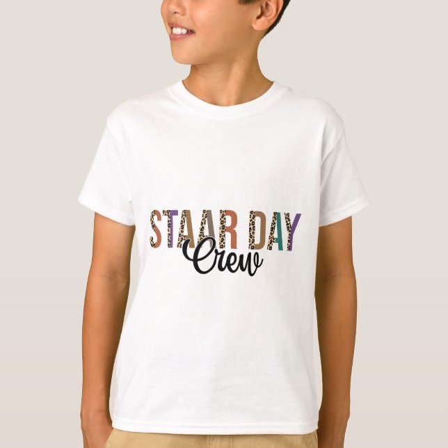 Camiseta Modo De Tripulação Do Dia De Estada Em Prova De Id (Frente)