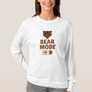 Camiseta Modo de Urso Ativado