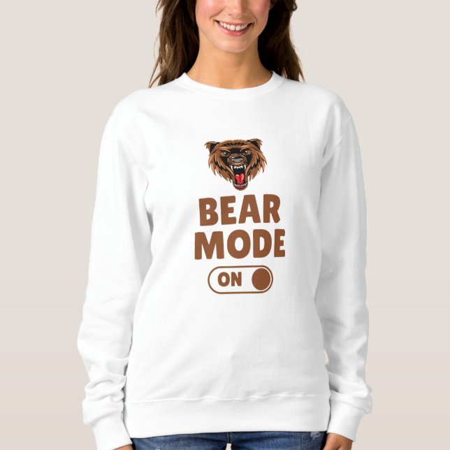 Camiseta Modo de Urso Ativado (Frente)