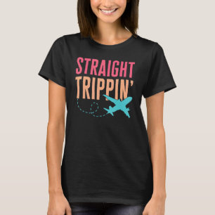 Camiseta Modo de Vacinação de Trippin hetero Aeroporto de V