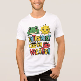 Camiseta Modo de Vacinação Introduzido Capa Curta Masculina
