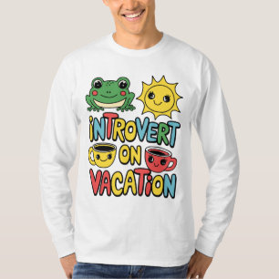 Camiseta Modo de Vacinação Introduzido Capa Curta Masculina