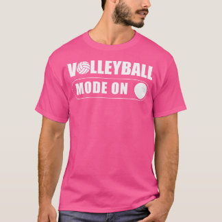 Camiseta Modo De Voleibol Na Praia