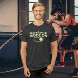 Camiseta Modo de Workout Ativado: Switch de Malhação