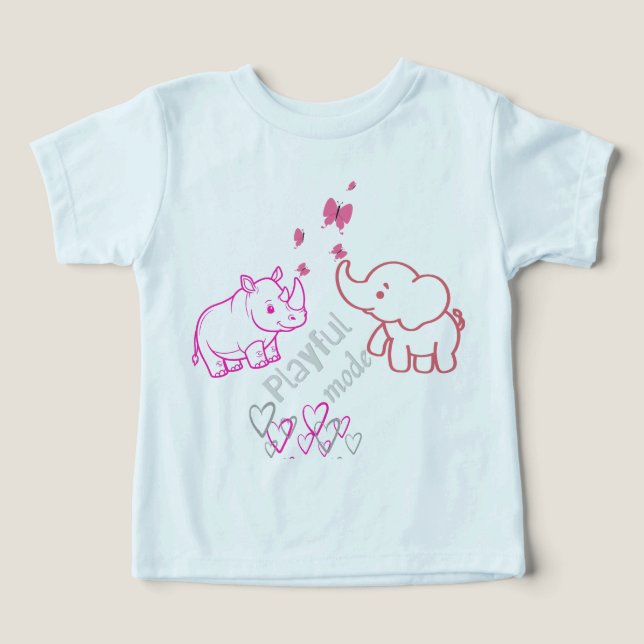 Camiseta Modo Divertido (Design frontal)