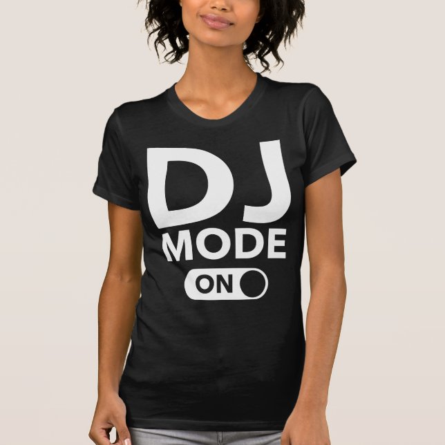 Camiseta Modo DJ ativado (Frente)