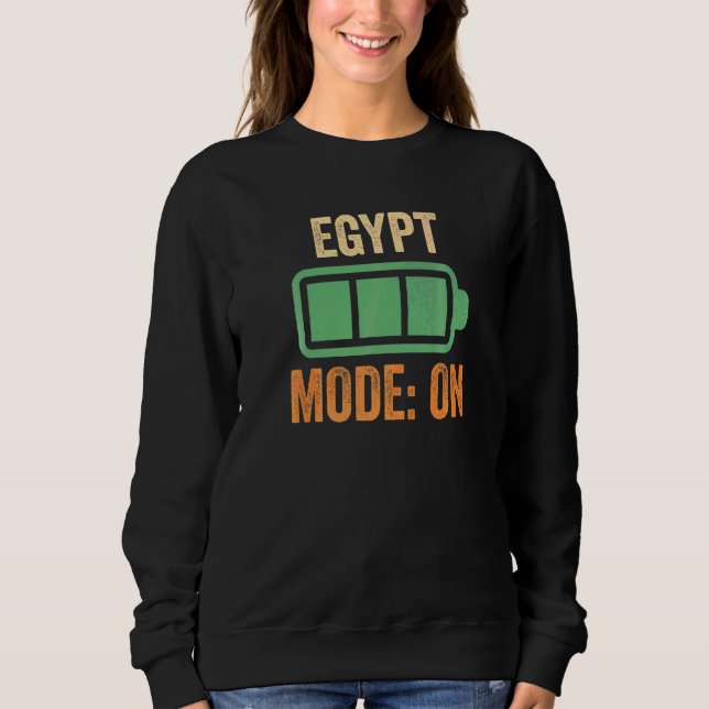 Camiseta Modo Egito Na Bateria (Frente)