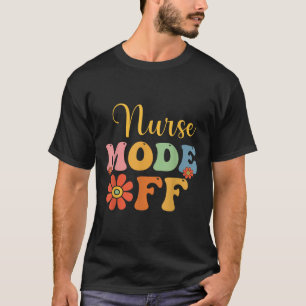 Camiseta Modo Enfermeira Fora do Dever Férias de Verão Féri