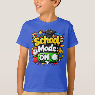 Camiseta Modo Escola: ATIVADO - Mantenha-se Motivado