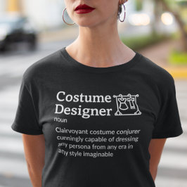 Camiseta Modo Escuro Definição do Designer de Costume - Equ