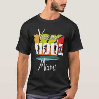 Camiseta Modo Férias Férias de Verão na Praia