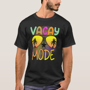 Camiseta Modo Férias Grátis Na Família De Férias Da Família