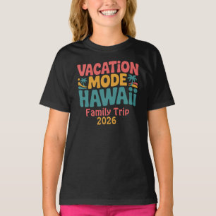Camiseta Modo Férias Havaí Paraíso Tropical Vibração de Ver