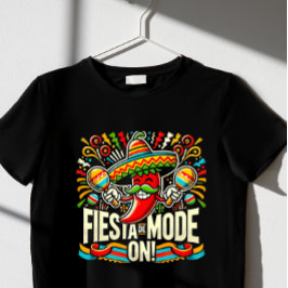 Camiseta modo fiesta ligado!