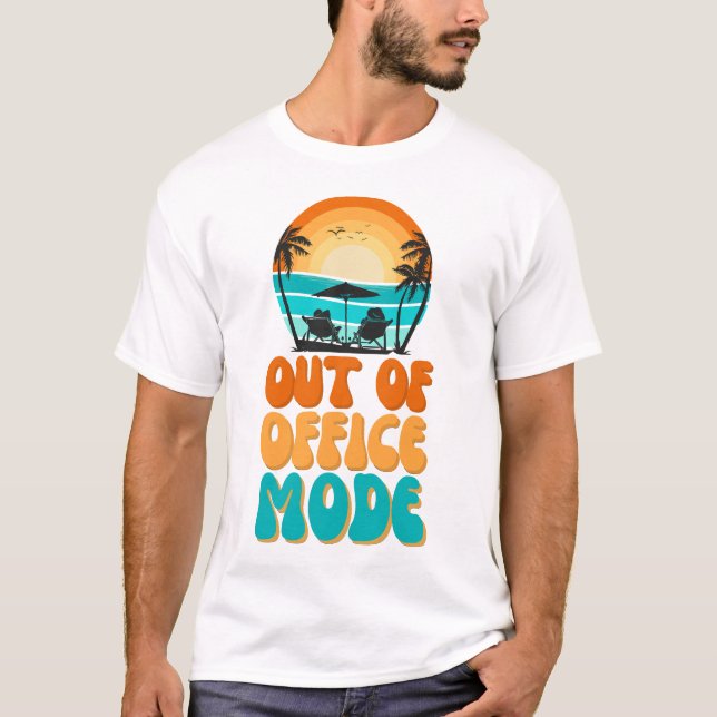 Camiseta Modo Fora do Escritório (Frente)