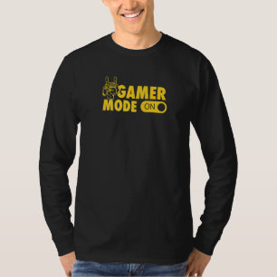 Camiseta Modo Gamer Em Uma Impressionante Merch Da Convençã