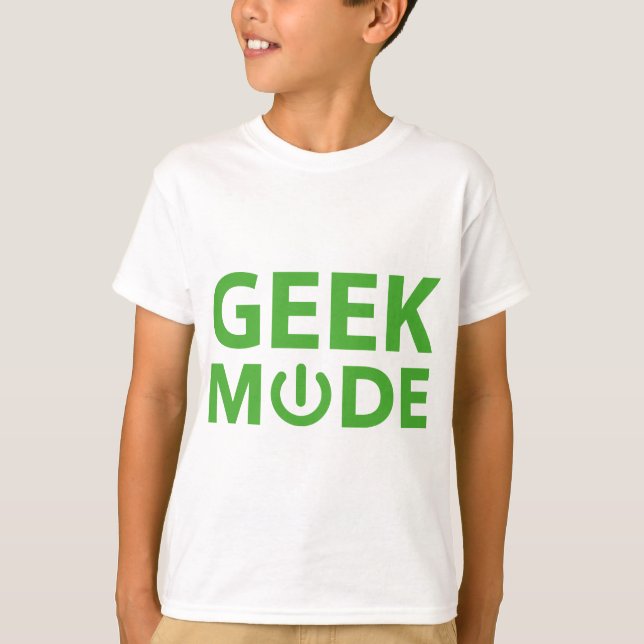 Camiseta Modo geek (Frente)