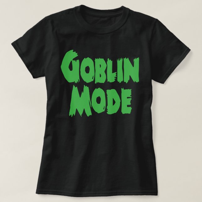 CAMISETA MODO GOBLIN (Frente do Design)