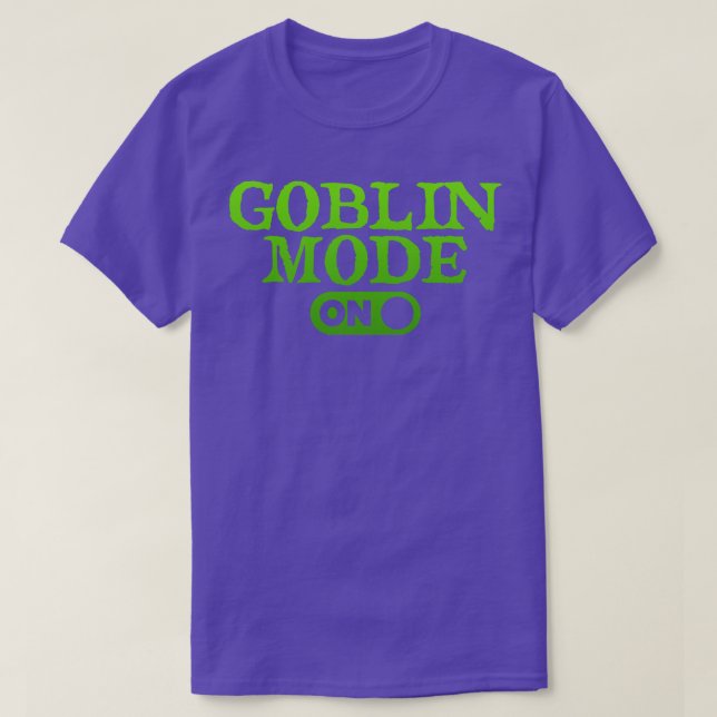 CAMISETA MODO GOBLIN (Frente do Design)