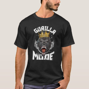 Camiseta Modo Gorilla Motivação Festa de Motivação Malhação