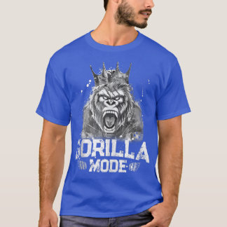 Camiseta Modo Gorilla Workout Gym Sucesso Malhação King Bea