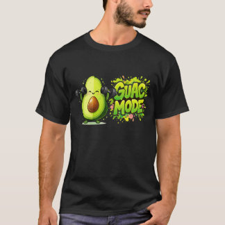 Camiseta Modo Guac Piada de Abacate Academia Fitness