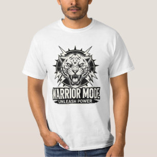 Camiseta Modo Guerreiro Ativado – Desperte Seu Poder