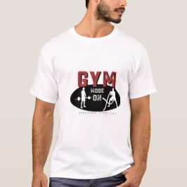 Camiseta Modo Gym ativado | Mais Forte Todos Os Dias, Malha