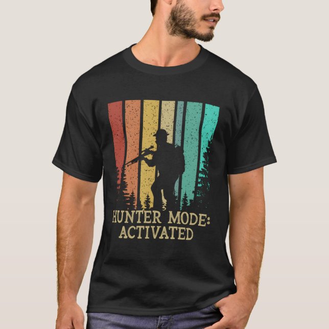 Camiseta Modo Hunter Ativado Foco De Vacinação (Frente)