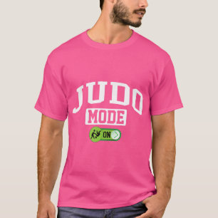 Camiseta Modo Judo Ligado - Artes Marciais Engraçadas Kung