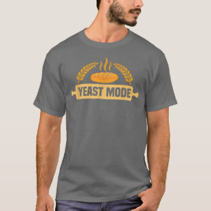Camiseta Modo Levedura Fresco Baker Fazer De Pão Fresco